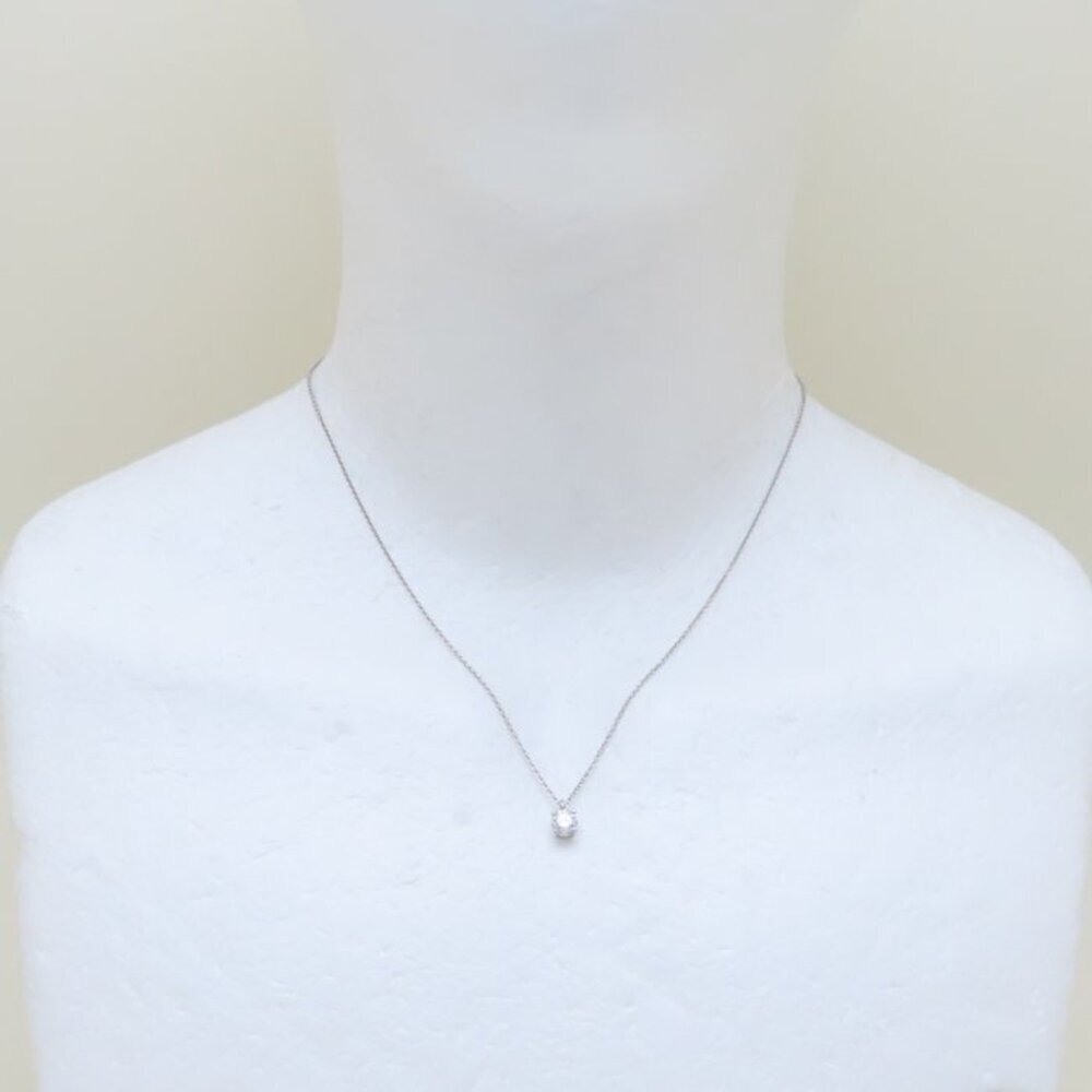 TIFFANY Authentic Silver Diamond Necklace - Picture 2 of 9